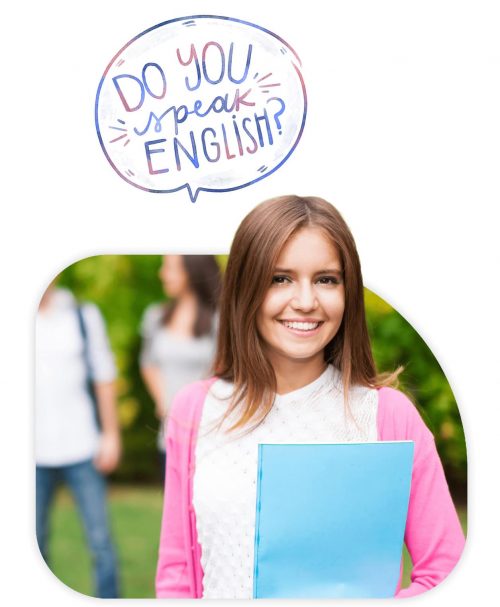 Estudiante curso extranjero inglés